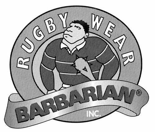 RUGBY WEAR BARBARIAN INC. trademark