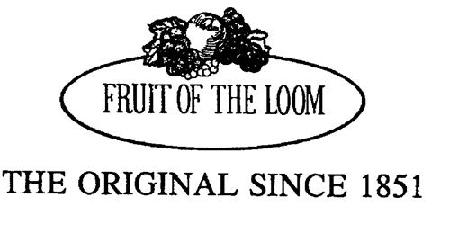 FRUIT OF THE LOOM THE ORIGINAL SINCE 1851 trademark