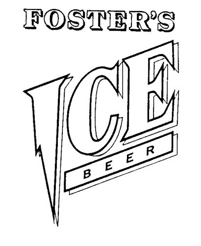 FOSTER'S ICE BEER trademark