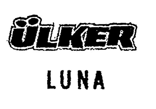 ÜLKER LUNA trademark