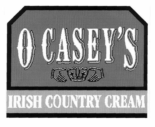 O CASEY'S IRISH COUNTRY CREAM trademark