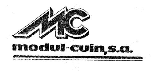 MC modul-cuin, s.a. trademark