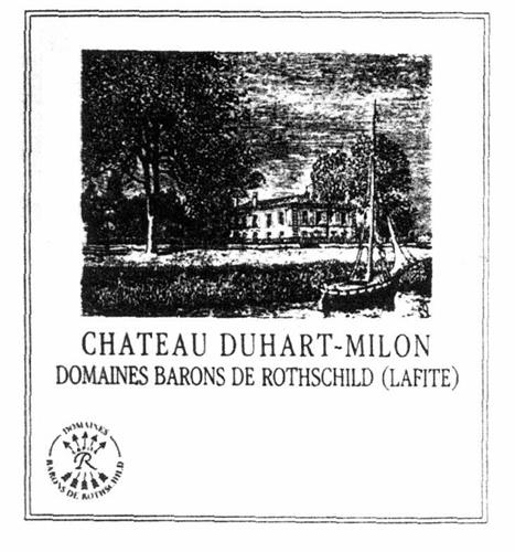 CHATEAU DUHART-MILON DOMAINES BARONS DE ROTHSCHILD (LAFITE) R DOMAINES BARONS DE ROTHSCHILD trademark