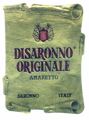 DISARONNO ORIGINALE AMARETTO SARONNO ITALY trademark