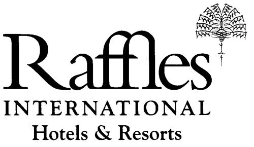 Raffles INTERNATIONAL Hotels & Resorts trademark