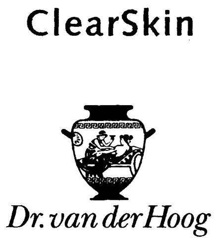 ClearSkin Dr. van der Hoog trademark