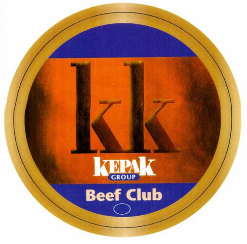 KK KEPAK GROUP Beef Club trademark