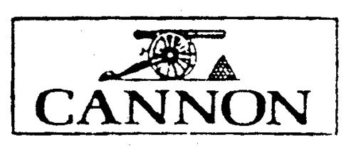 CANNON trademark