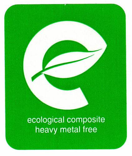 e ecological composite heavy metal free trademark