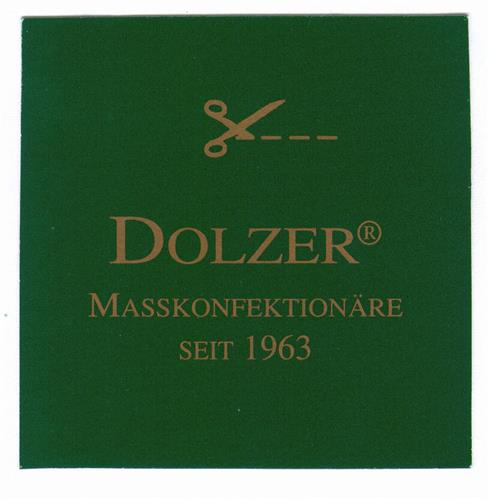 DOLZER MASSKONFEKTIONÄRE SEIT 1963 trademark