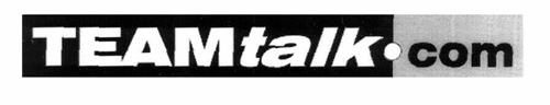 TEAMtalk.com trademark