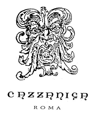 CAZZANIGA ROMA trademark