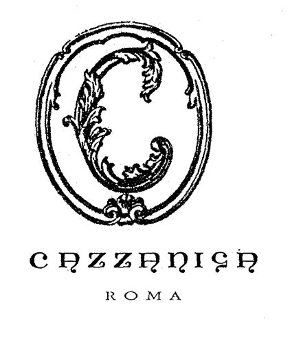 CAZZANIGA ROMA trademark