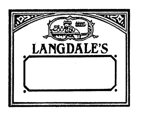 LANGDALE'S trademark