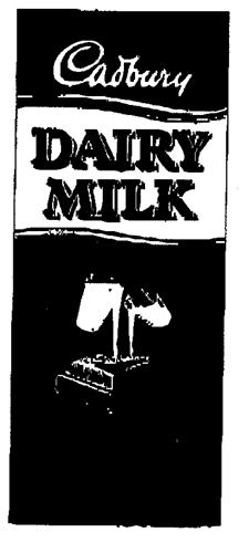 Cadbury DAIRY MILK trademark