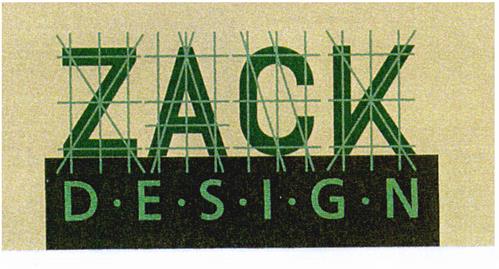 ZACK DESIGN trademark