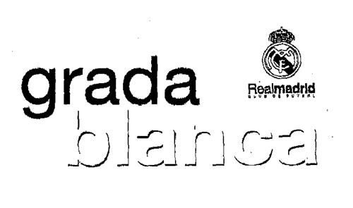 grada blanca Realmadrid CLUB DE FUTBOL trademark