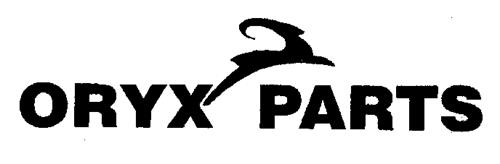 ORYX PARTS trademark