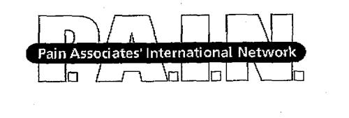 P.A.I.N. Pain Associates' International Network trademark