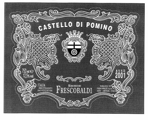 CASTELLO DI POMINO MARCHESI DE' FRESCOBALDI trademark