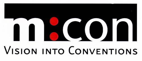 m:con VISION INTO CONVENTIONS trademark