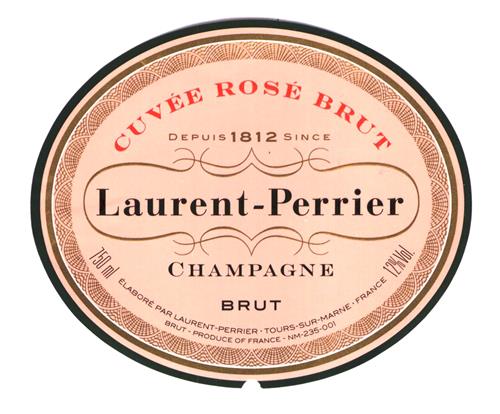 Laurent Perrier CUVÉE ROSE BRUT depuis 1812 since CHAMPAGNE trademark