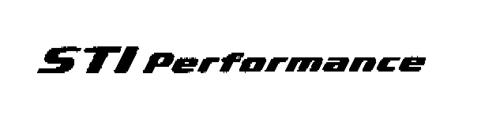 STI Performance trademark