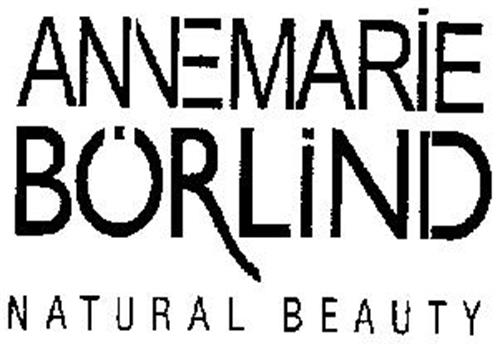 ANNEMARIE BORLIND NATURAL BEAUTY trademark