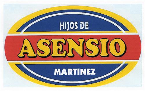 HIJOS DE ASENSIO MARTINEZ trademark