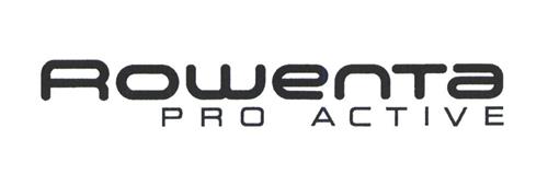 ROWENTA PRO ACTIVE trademark