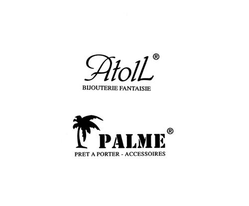 ATOLL BIJOUTERIE FANTAISIE-PALME PRET A PORTER-ACCESSOIRES trademark