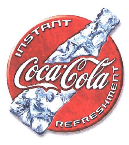 Coca-Cola INSTANT REFRESHMENT trademark