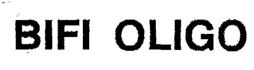 BIFI OLIGO trademark