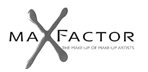 MAXFACTOR THE MAKE-UP OF MAKE-UP ARTISTS trademark