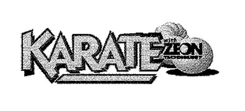 KARATE WITH ZEON TECHNOLOGY trademark