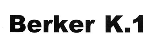 Berker K.1 trademark