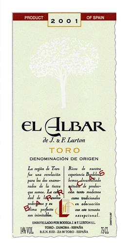 EL ALBAR trademark