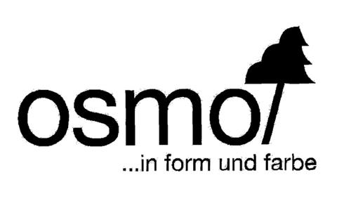 osmo ... in form und farbe trademark