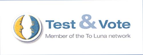 Test & Vote Member of the To Luna network trademark