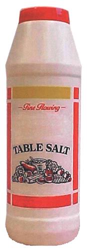 Fine Flowing TABLE SALT trademark