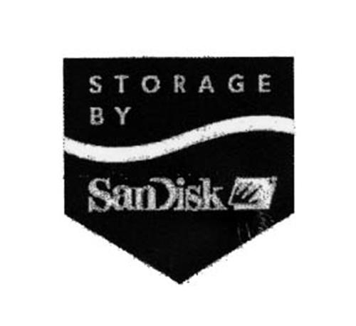 STORAGE BY SanDisk trademark