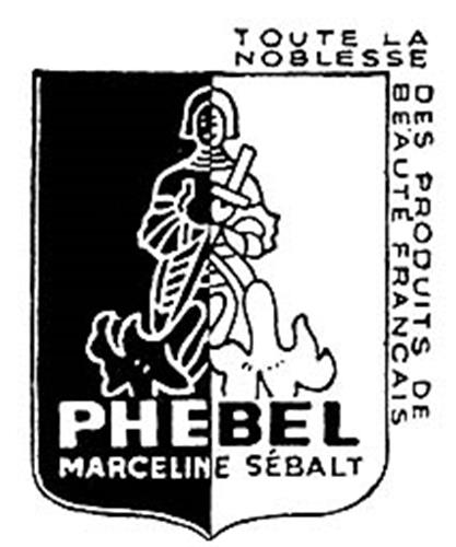 PHEBEL MARCELINE SÉBALT TOUTE LA NOBLESSE DES PRODUITS DE BEAUTÉ FRANÇAIS trademark