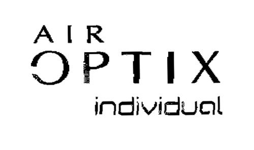 AIR OPTIX individual trademark