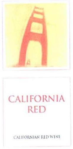 CALIFORNIA RED CALIFORNIAN REDWINE trademark