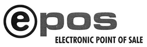 epos ELECTRONIC POINT OF SALE trademark