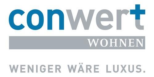 conwert WOHNEN WENIGER WÄRE LUXUS. trademark