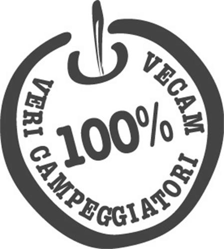 100 % VERI CAMPEGGIATORI VECAM trademark