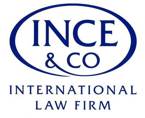 INCE & CO INTERNATIONAL LAW FIRM trademark