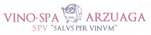 VINO-SPA ARZUAGA SPV "SALVS PER VINVM" trademark