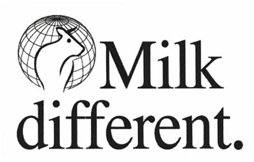 Milk different. trademark